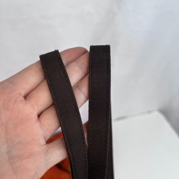 Multi Print Cloth Boho Hobo Handbag Tote Snap Top Leather Handles - Picture 4 of 8